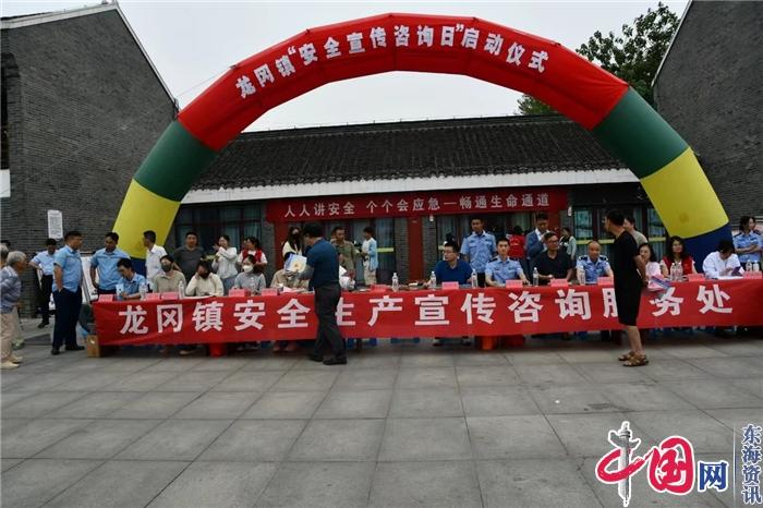 盐城市盐都区龙冈镇开展“安全宣传咨询日”活动(图1)