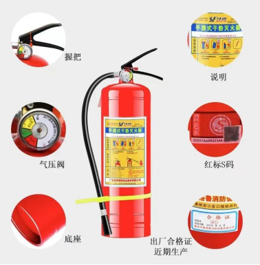 星空体育：《消防安全知识》学习系列二：常见灭火器的种类以及使用方法(图1)
