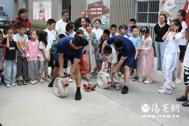 宜君县图书馆：暑期研学乐趣多消防知识伴我行(图2)