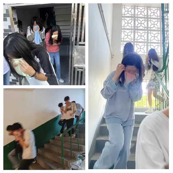 防患于未然衡阳市蔡伦科技中等职业学校消防演练(图3)