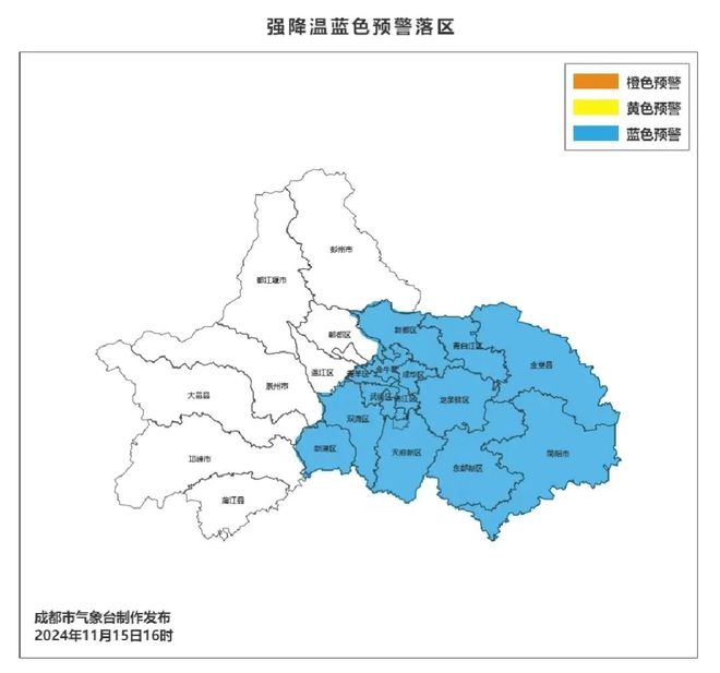 成都强降温预警来了！除了保暖外还要注意这些(图1)
