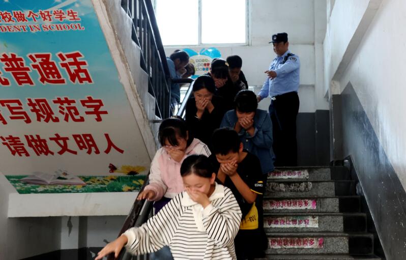 阜阳颍上鲁口镇：防灾减灾安全相伴(图2)