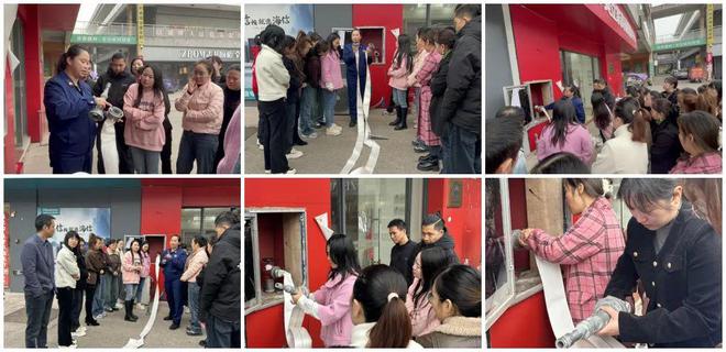 星空体育：以练筑防以防避险 —萍乡华美立家开展消防安全培训及演练！(图5)