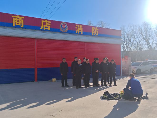 星空体育：阳信县商店镇组织消防培训：敲响事故警钟筑牢节前安全防线(图2)
