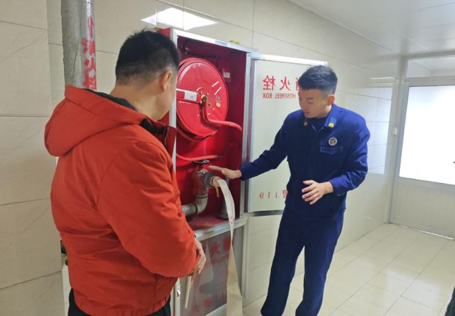 惠民县人社局开展消防设施检查和消防演练培训活动(图2)