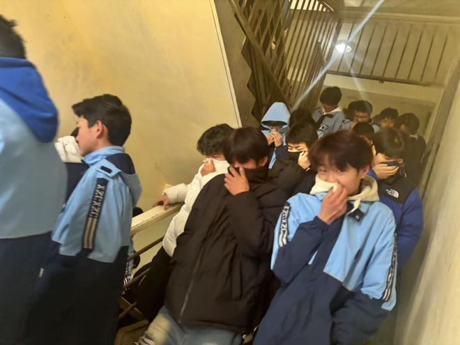 寿县技工学校开展消防知识普及与安全演练活动(图4)