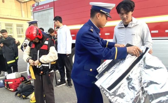 东营区消防救援大队：消防宣传“进校园”上好安全“必修课”(图1)