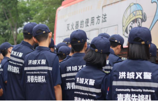 “蓝朋友”传授安全术青春义警练就真本领！(图8)