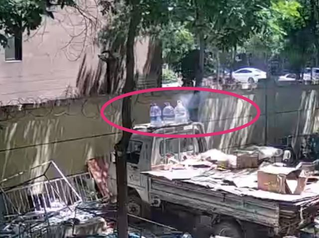 如果没有监控都不敢相信引发火灾的是三桶水！(图2)