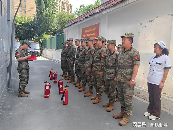 乌鲁木齐市天山区人武部组织消防安全培训(图1)