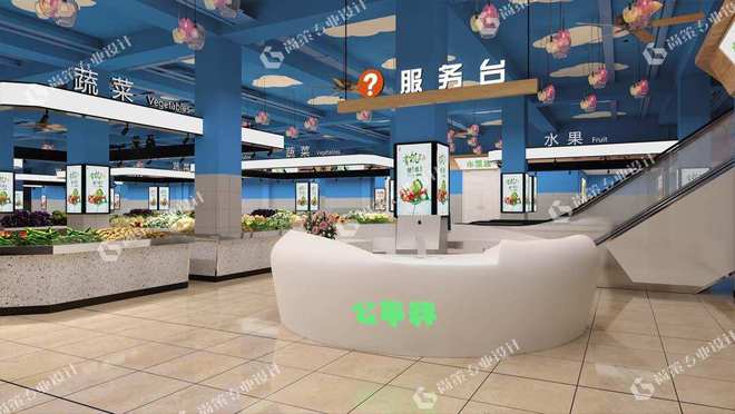星空体育：农贸市场服务台设计的新趋势与要点(图1)