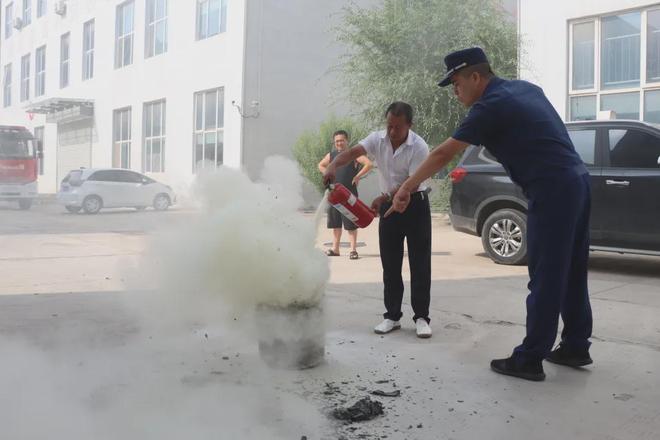 临汾：消防蓝朋友走进产业聚集区开展帮扶指导工作(图3)