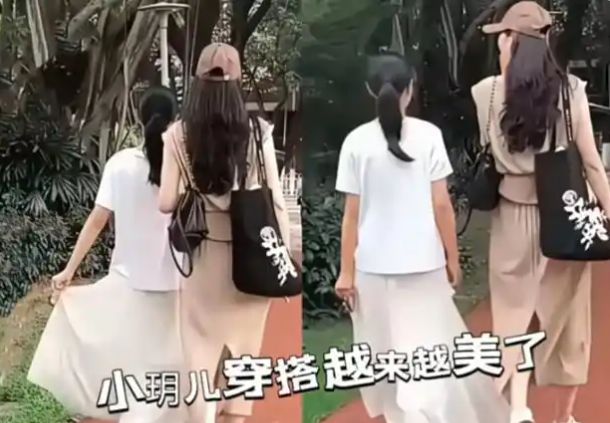 星空体育：33岁马筱梅带小玥儿喝下午茶眼神慈爱又温柔这后妈当得好称职(图4)