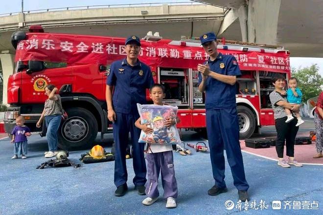 聚力暑期安澜！济南消防社区宣教夯实安全基石(图5)