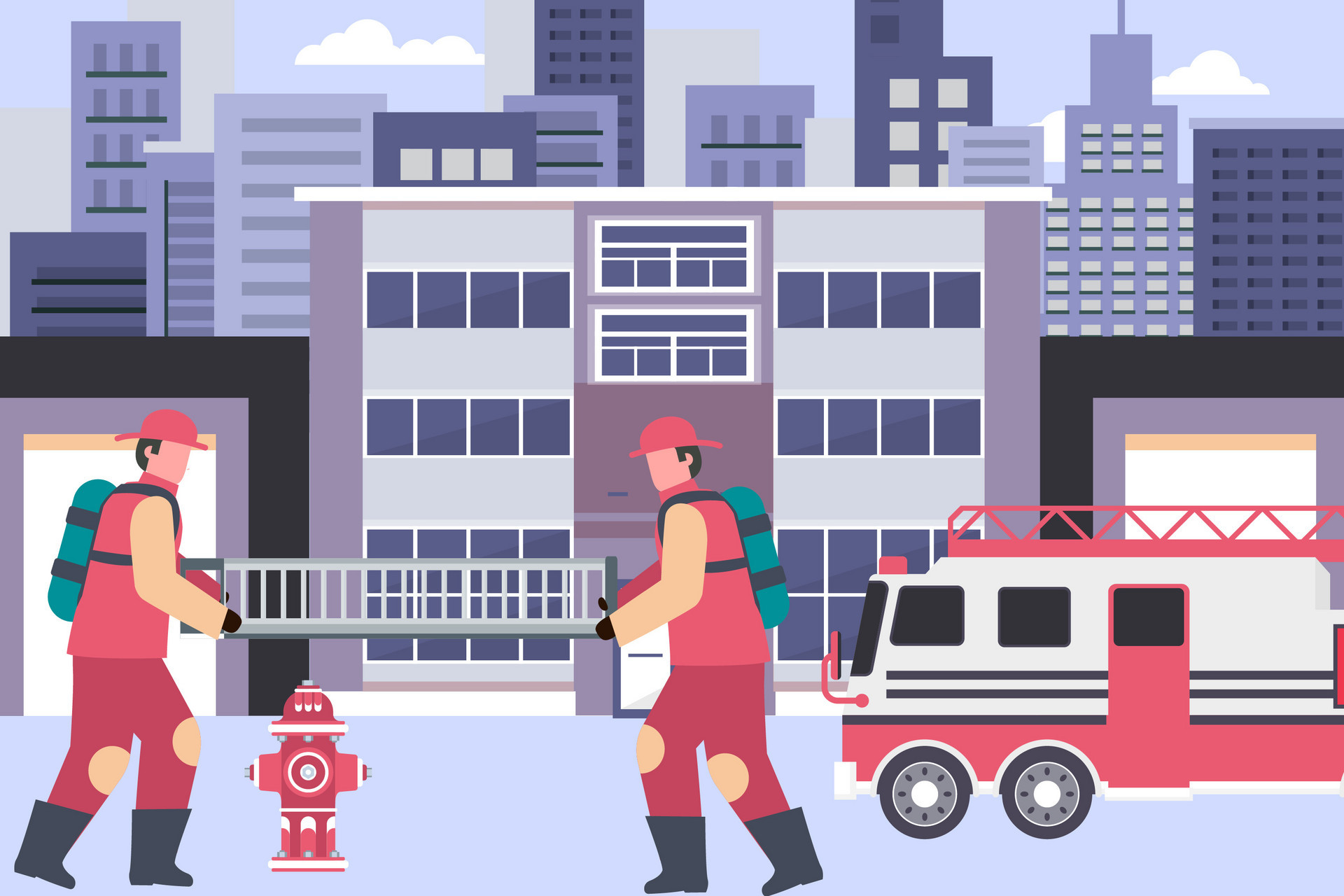 “零距离”体验消防市北区提高居民预防火灾自救能力(图1)