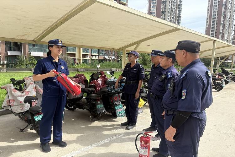 烟台开发区：消防进社区以网格化服务托起民生“平安圈”(图2)
