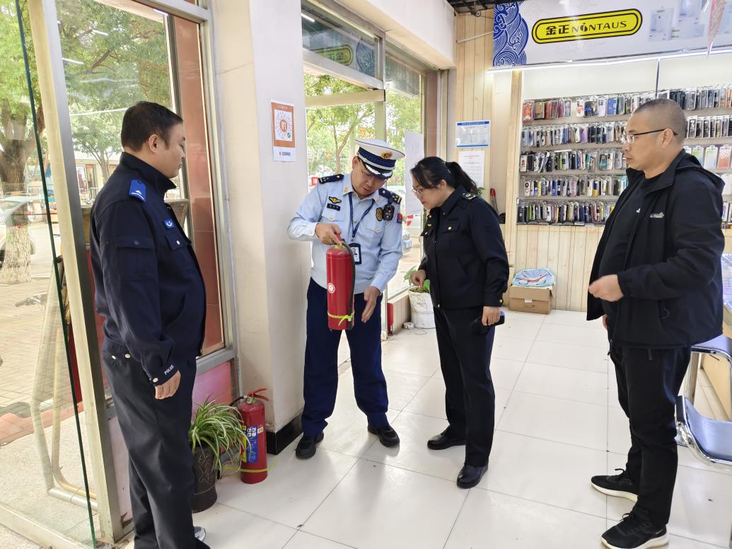 山西省广灵县多部门联合开展消防产品质量月专项执法行动(图2)