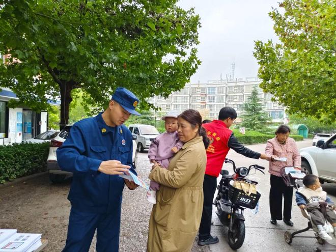 国际减灾日运城消防“零距离”科普防灾减灾知识(图9)