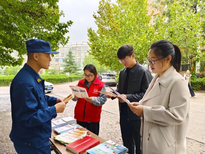 国际减灾日运城消防“零距离”科普防灾减灾知识(图10)