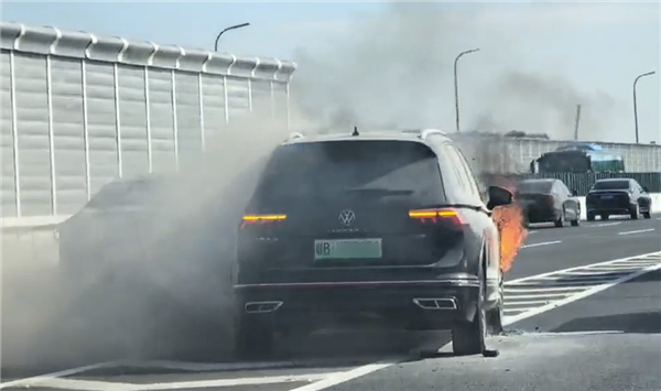 陕西一哈弗猛龙突然起火灭火器根本没用：烧成框架(图5)