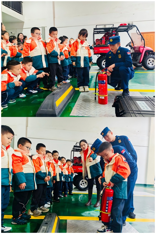 习水一小：把安全教育课堂搬到消防救援大队(图5)