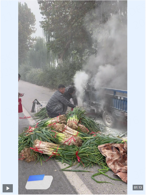 你的样子先救火再卖葱爱心传递有故事(图1)