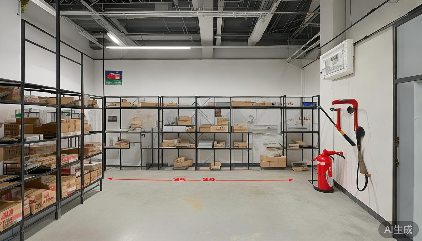 快递站乱象触目惊心！消防通道被堵、灭火器藏角落你家附近是否也存在这样的安全隐患？(图1)