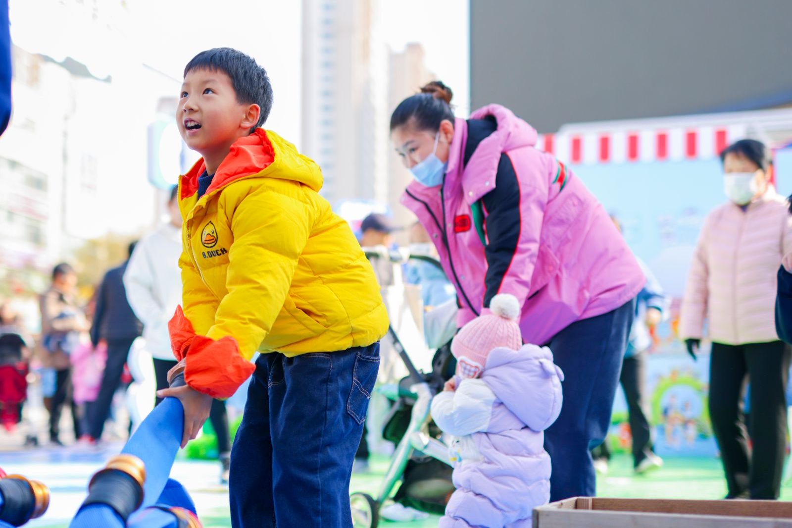 濟南消防：闖關集章“贏安全”趣味互動“漲知識”(图2)