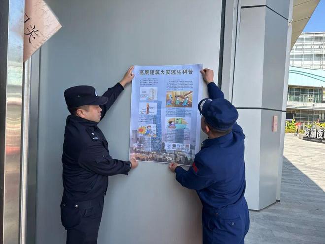 拧紧“安全阀”！高层建筑消防安全“把脉问诊”守护岁末年初平安(图4)