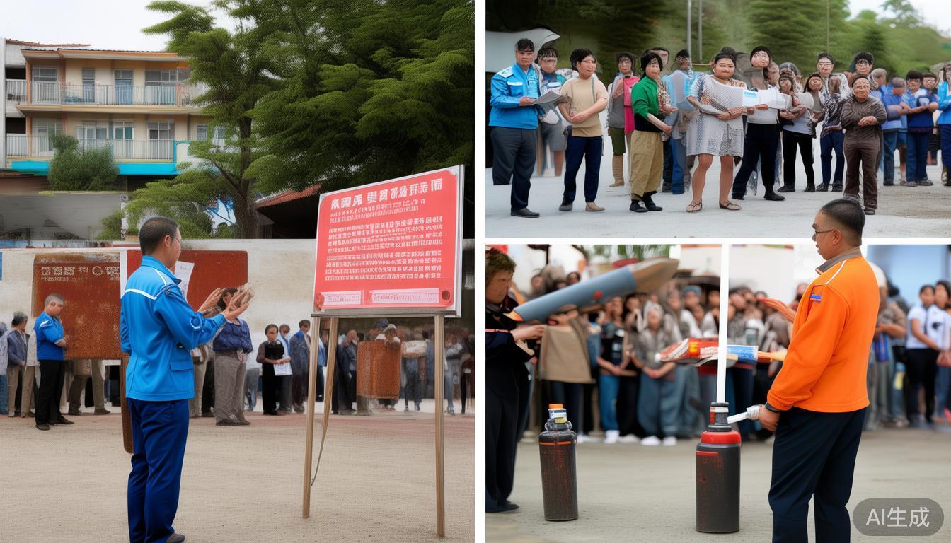 乐山高新区深入家庭宣传防灾减灾安全知识如何送到群众家门口？(图1)