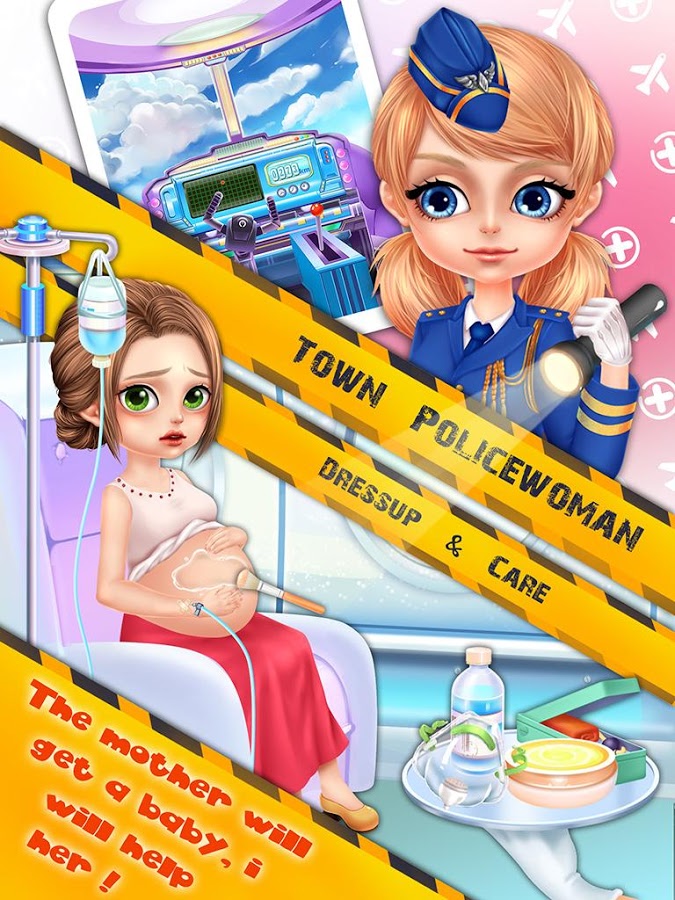 城市小女警换装照顾(图1)