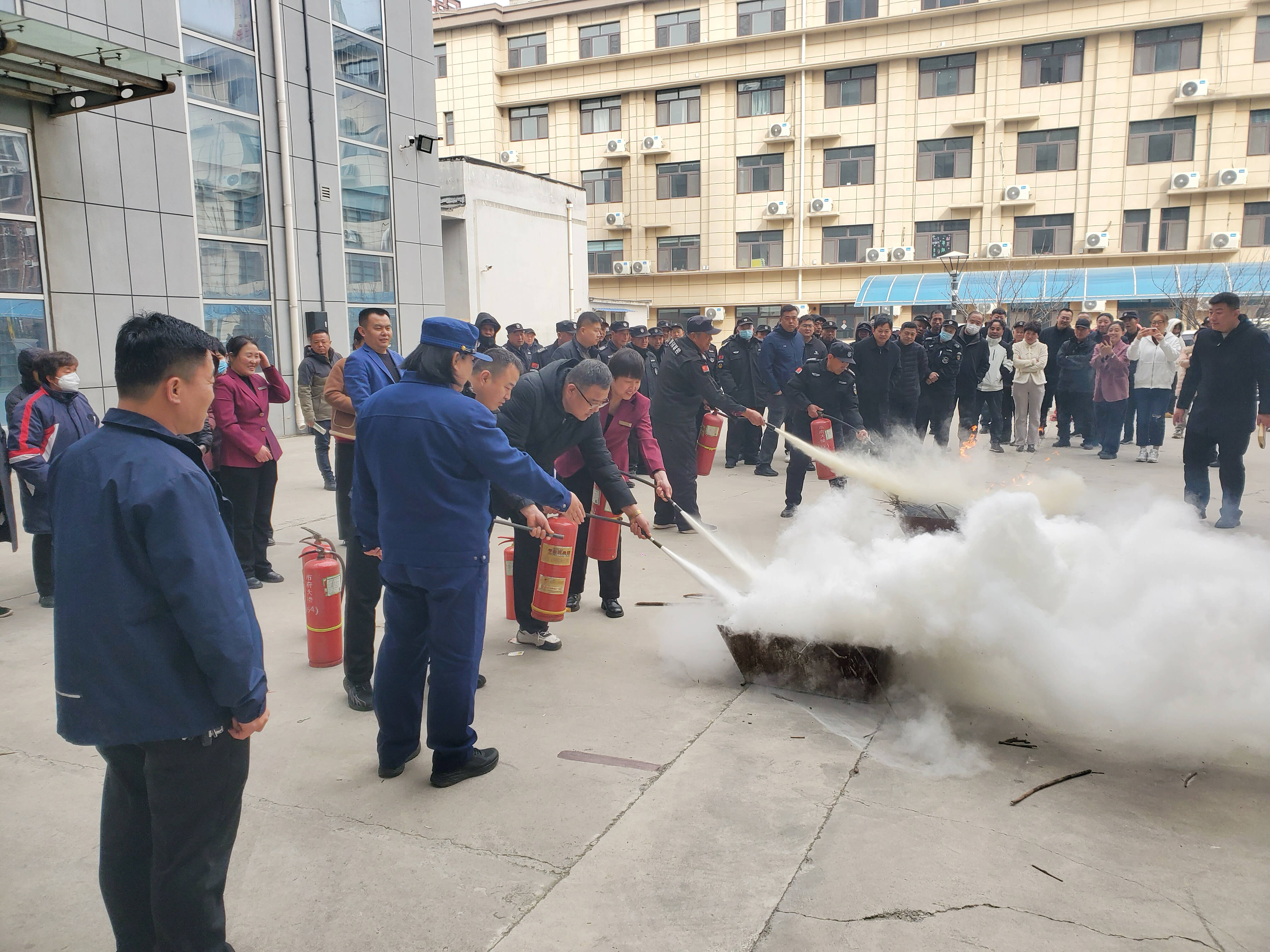 上好“开工第一课”山东各地消防开展节后复工复产消防安全工作(图1)