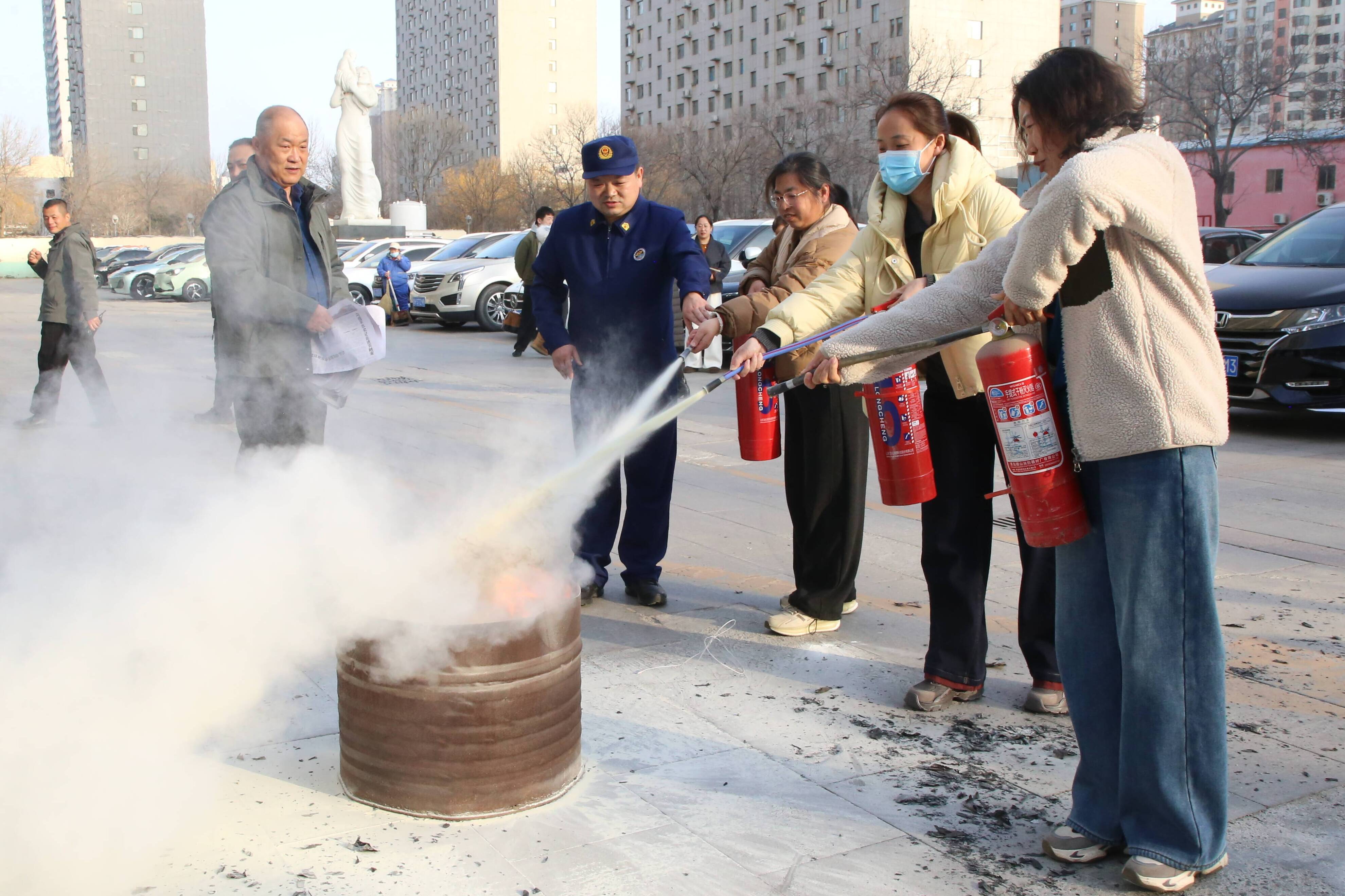 上好“开工第一课”山东各地消防开展节后复工复产消防安全工作(图3)