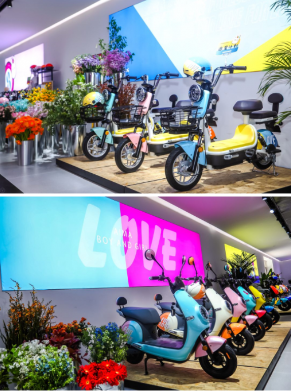 头条！爱玛“追星计划”再掀电动车潮流革命为年轻人打造的专属骑行艺术！(图6)